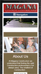Mobile Screenshot of maganaconcrete.com